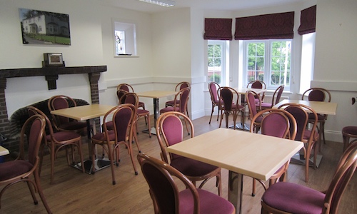 Trent Room set out for a wedding