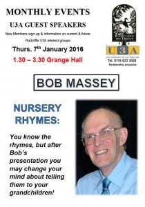 7th January U3A