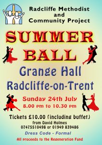 Summer Ball July 2016 A4 poster